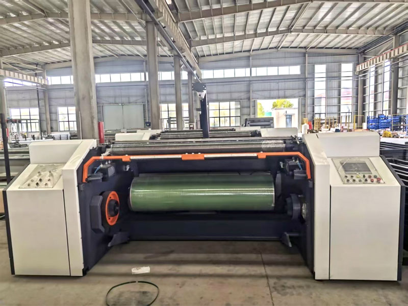 High speed batch warping machine