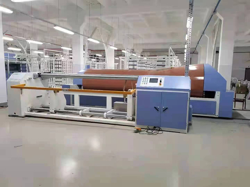 Sectional warping machine